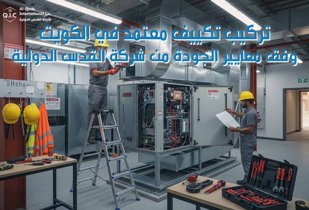 تركيب تكييف معتمد في الكويت وفق معايير الجودة من شركة القدس الدولية