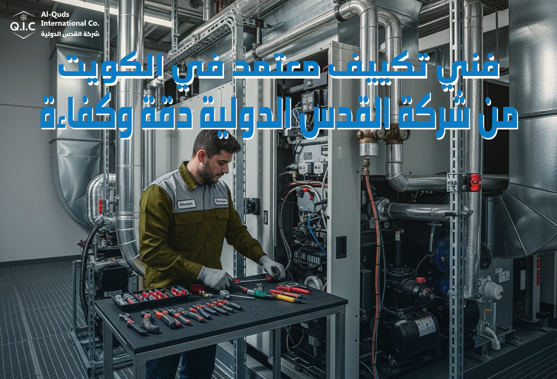 فني تكييف معتمد في الكويت من شركة القدس الدولية دقة وكفاءة
